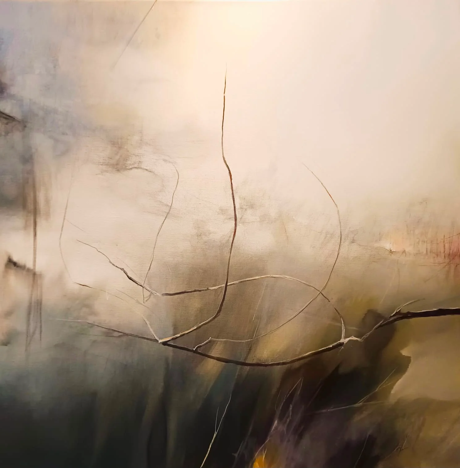 À fleur de silence, œuvre de Sandie Pedarros