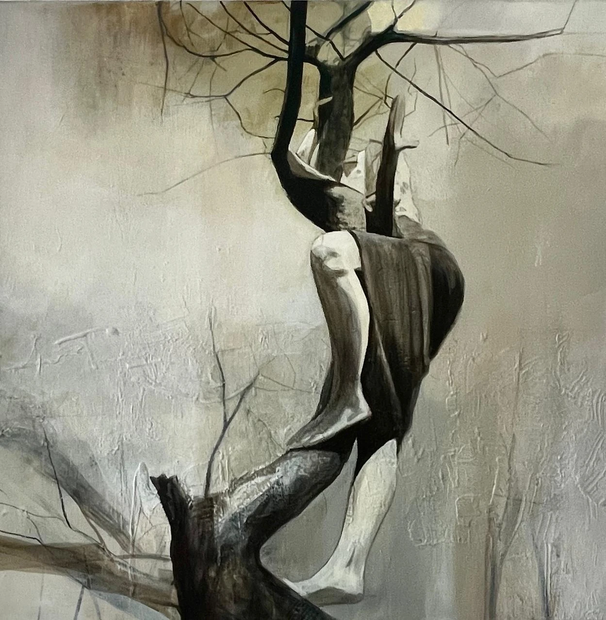 La femme-arbre, œuvre de Sandie Pedarros