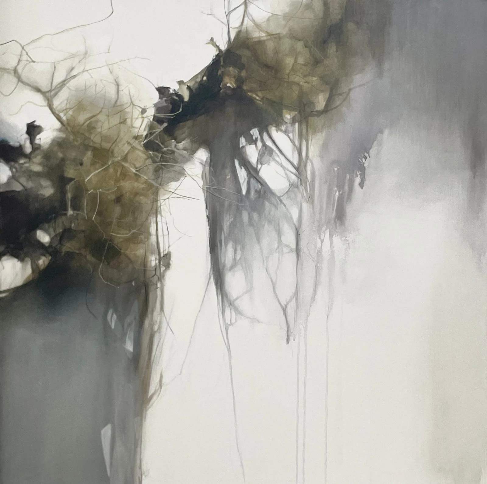Forêt, œuvre abstraite de Sandie Pedarros